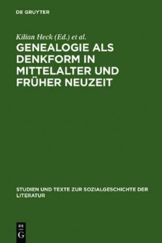 Thumbnail - Kilian Heck Genealogie Als Denkform In Mittelalt (gebundene Ausgabe)