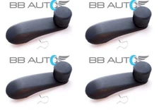 NEW Manual Window Crank Handles Black Set 4 for Cobalt Cavalier Grand Am Sunfire