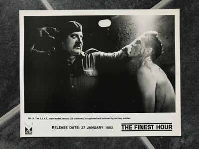 THE FINEST HOUR Original 1993 Vintage NAVY SEALS Movie Film Photo EB LOTTIMER
