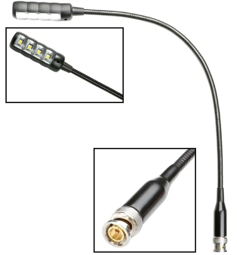 Ultra Bright COB LED BNC Gooseneck Lamp Mixing Desk Lamp DJ Mixer Flexilight