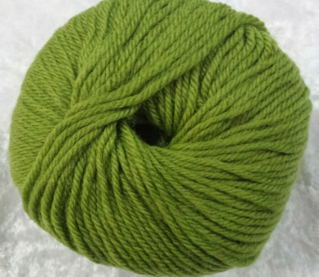 Heirloom Merino Magic 8 Ply #235 Guava Green 100% Wool 