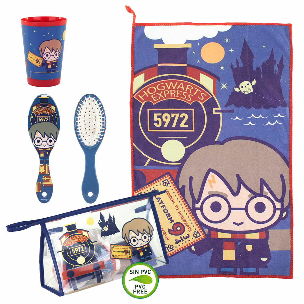 HARRY POTTER TRAVEL SET SET DA BAGNO DA VIAGGIO PER BAMBINI