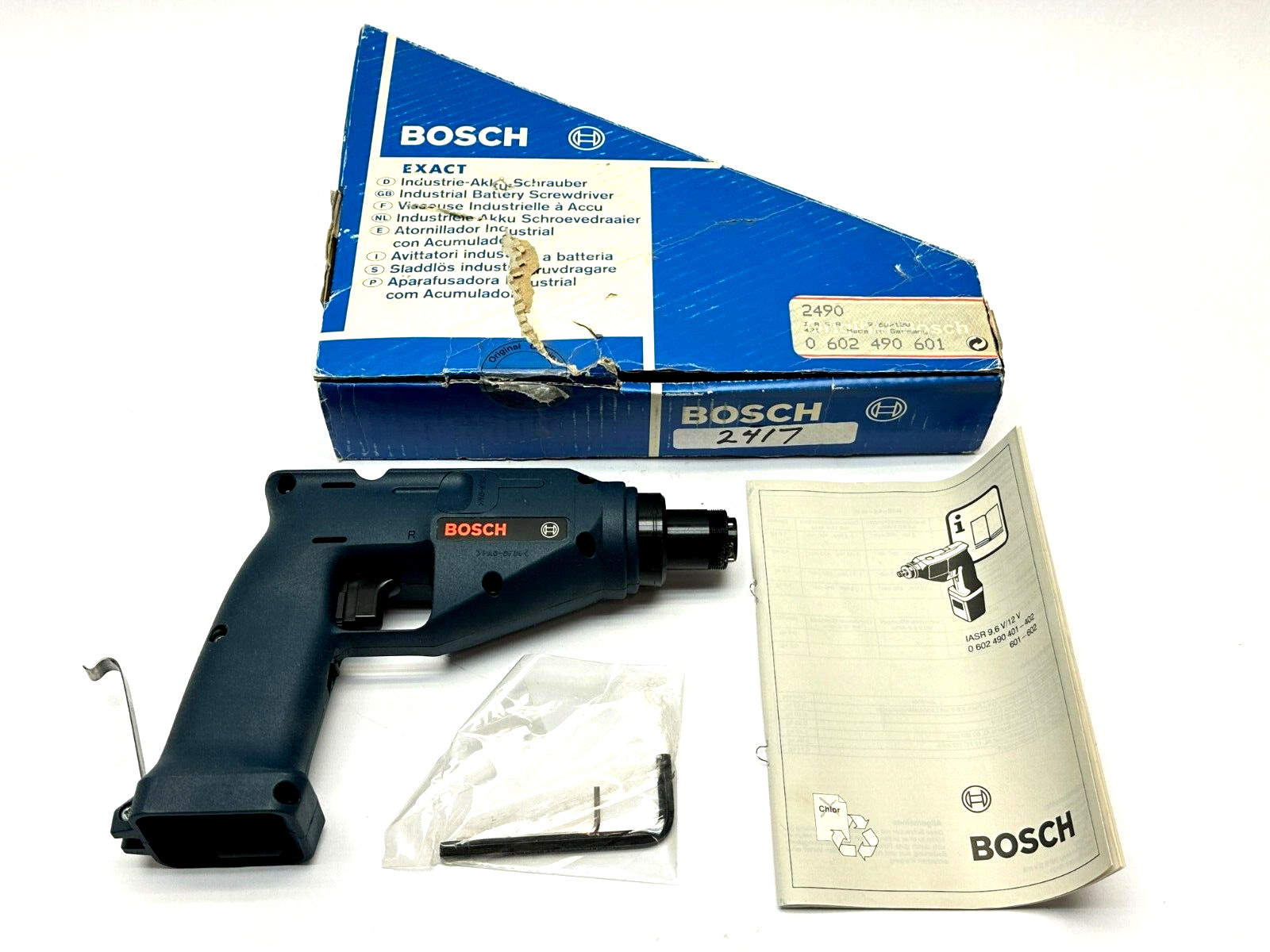 Bosch 0602490601 Exact Industrial Drill Driver 2490