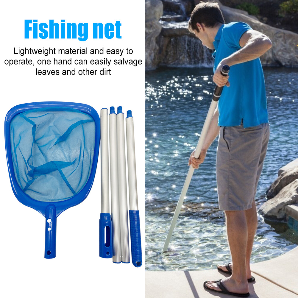 Fish Pond Skimmer Net Detachable Durable Debris Tools Accessories