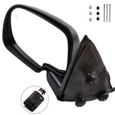 Left Driver Side Mirror Chrome Power Heated For Chevy Silverado Gmc Yukon 99-02