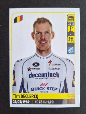 Tim Declercq #140 Decuninck Quick-Step Sticker Tour de France 2020 Panini