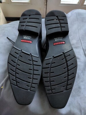 Regal Men's Black Leather Dress Shoes - 607R - US Size 8.5 - JP