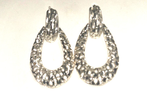 Estate Sales Find Silver Earrings  .925