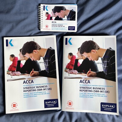 KAPLAN ACCA Strategic Business Reporting (SBR) Pack Study Text Exam Kit ...