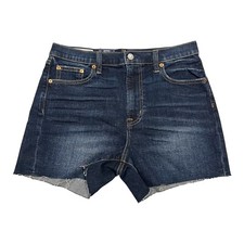 NWT GAP Women's 4" Denim Shorts Sz 8-14 High Rise Darker Wash 660403