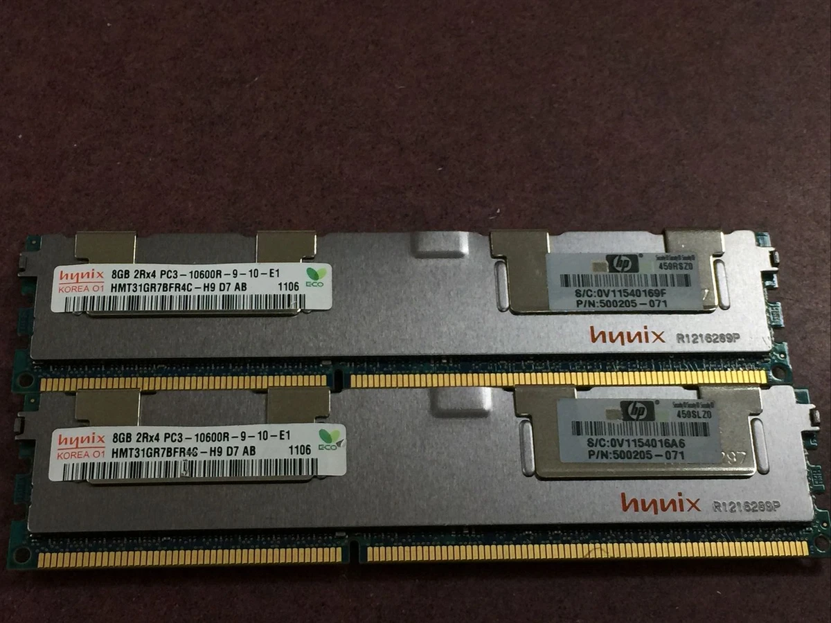PC3-10600R (DDR3-1333) Bus Speed Network Server Memory (RAM) for
