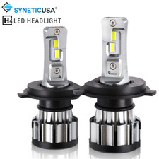 Syneticusa H4 9003 Led Csp Headlight Kit Highlow Beam Light Bulbs 6000k White