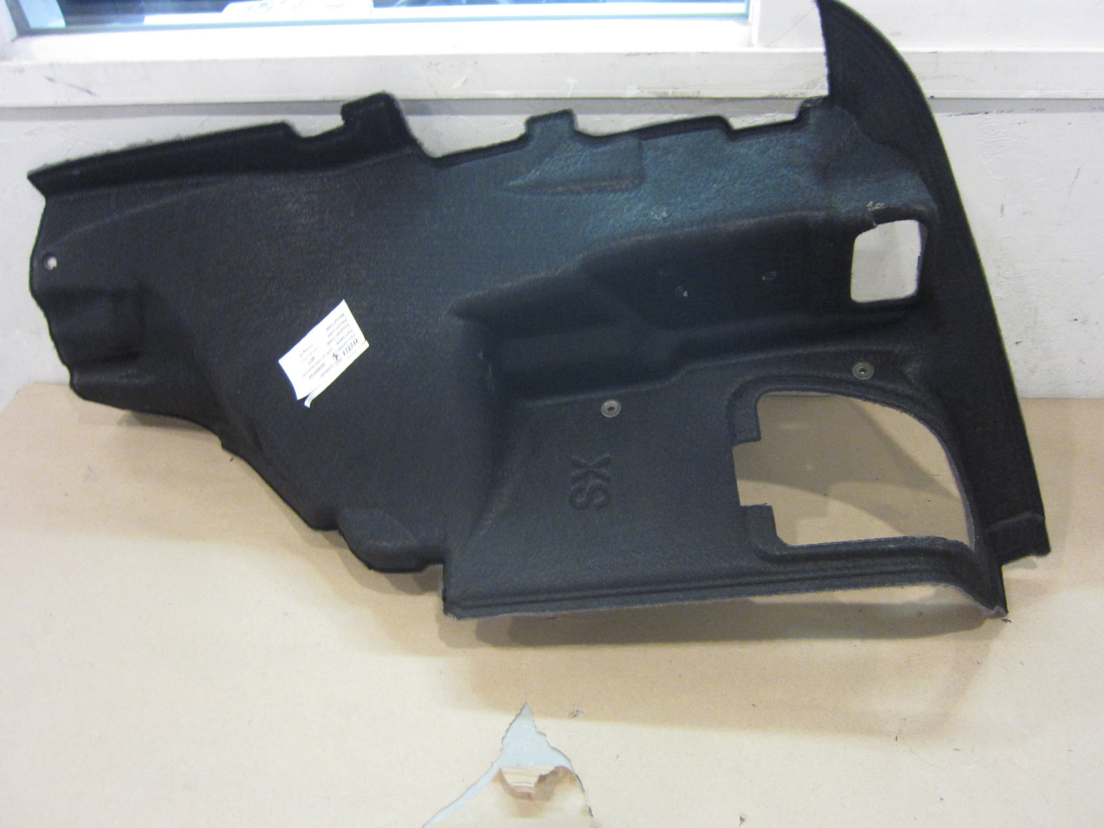 Ferrari California - LH Side Trunk Carpet Panel- P/N 82850100