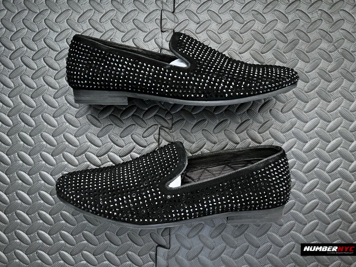 Steve Madden Caviarr Sz 11.5 Rhinestone Loafers Amazon.com | Steve Madden Men main image 2