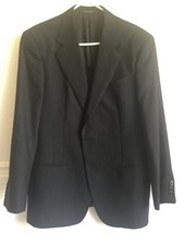 ARMANI COLLEZIONI SAKS FIFT AVENUE MENS TWO BUTTONS CLASSIC JACKET SZ US 42 R