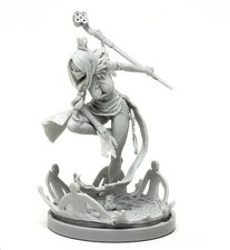 30mm Resin Kingdom Death Mage Unpainted Unbuild ONLY Figure WH064