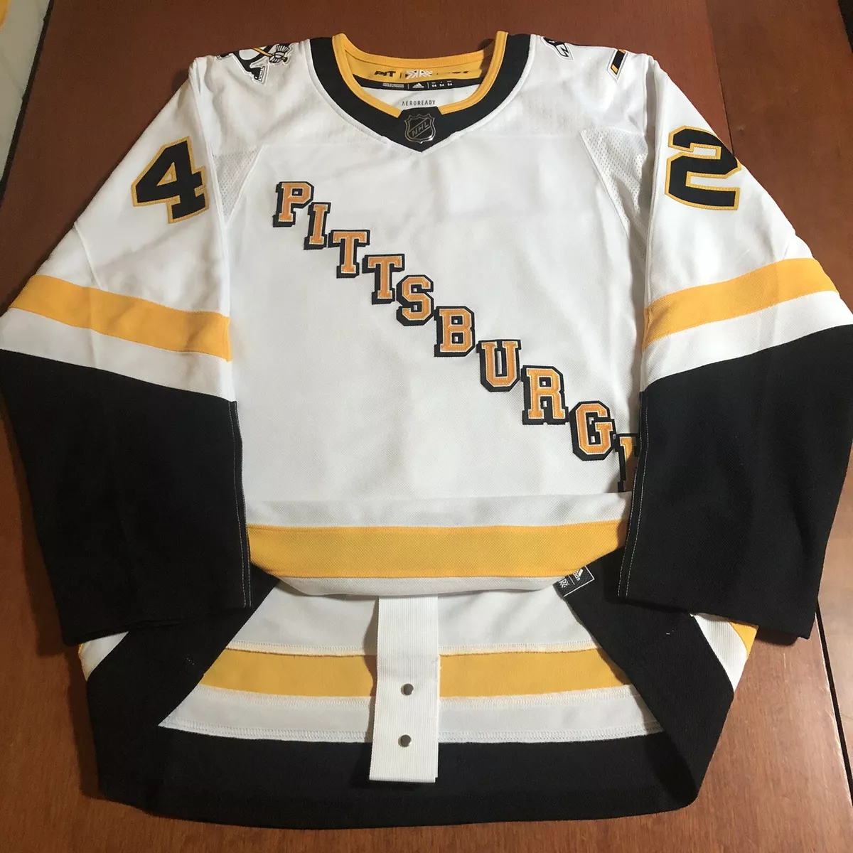 pittsburgh penguins retro reverse jersey