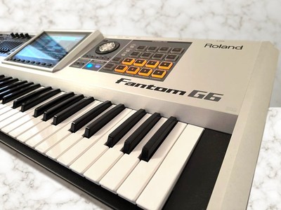 Roland Fantom G6 61-Key Keyboard Synthesizer Music Workstation 