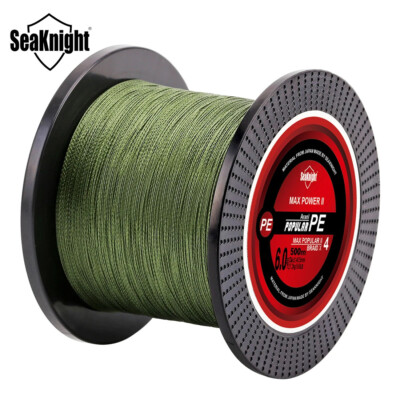 Seaknight TP PE Fishing Line 500M 1000M Braided Fishing Line 8-80lb