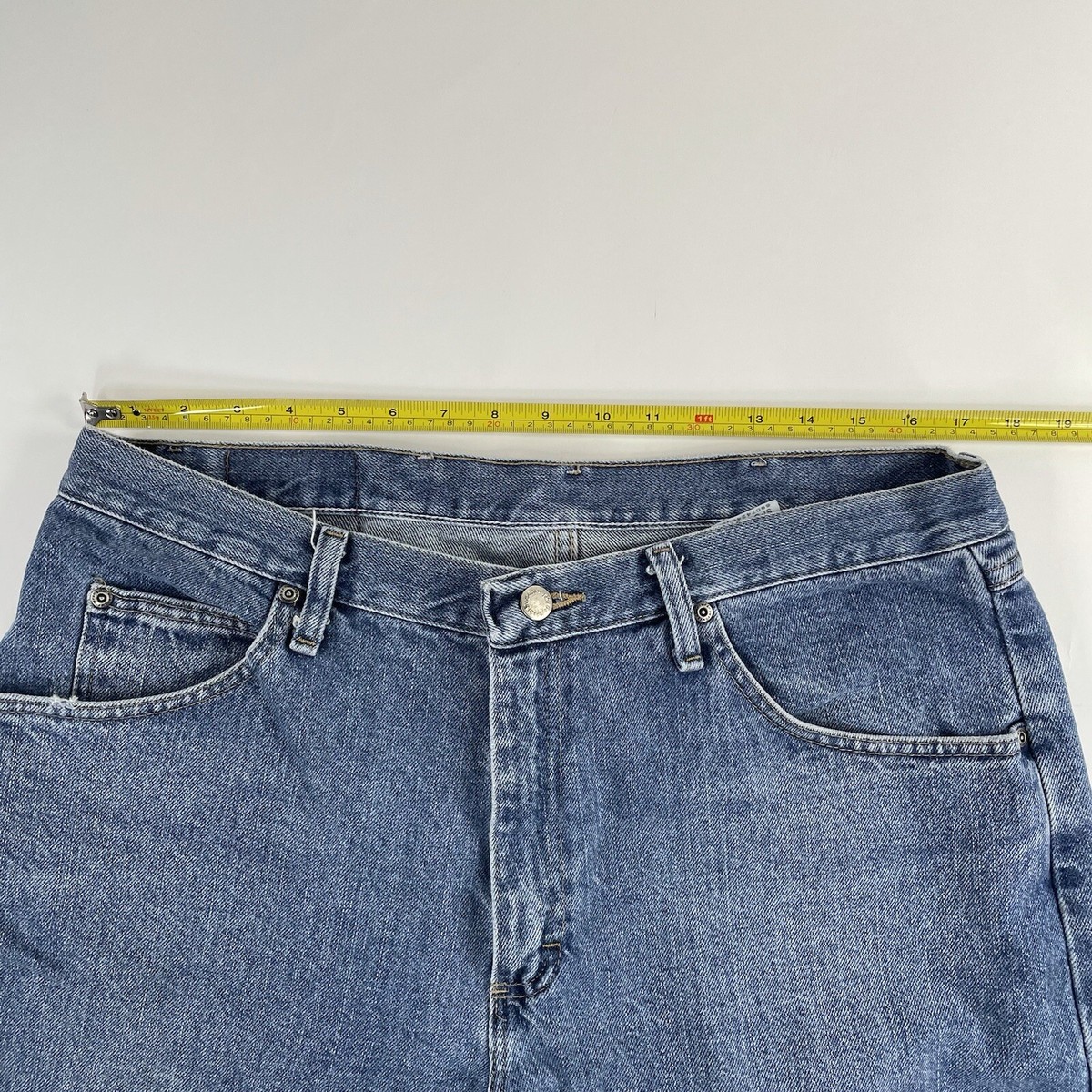 Wrangler Jeans 36 X 29 Blue Mens Denim Relaxed Fit Actual 34 Wrangler Jeans 36 X 29 Blue Mens Denim Relaxed Fit Actual 34