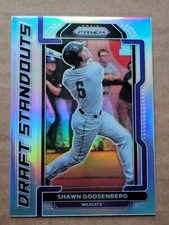 Shawn Goosenberg 2021 Panini Prizm Draft Picks Draft Standouts Baseball Card 