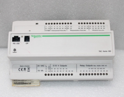 SCHNEIDER TAC Xenta 302/N/P PLC CONTROLLER 0-073-0011-2