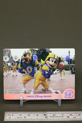 Mickey Mouse & Goofy 1990 Tokyo Disney Resort COLLECTION CARDS