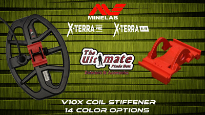 Minelab X-Terra Pro V10X Coil Ear Stiffener 14 colors Options
