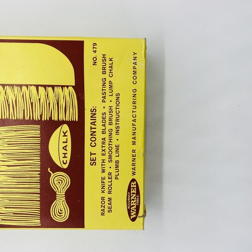 VINTAGE WARNER PAPERHANGING TOOL SET - Picture 4 of 5