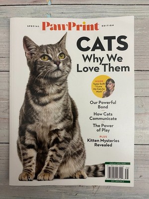 Paw Print Special Edition February 2026 Magazine Cats why we love them Taylor