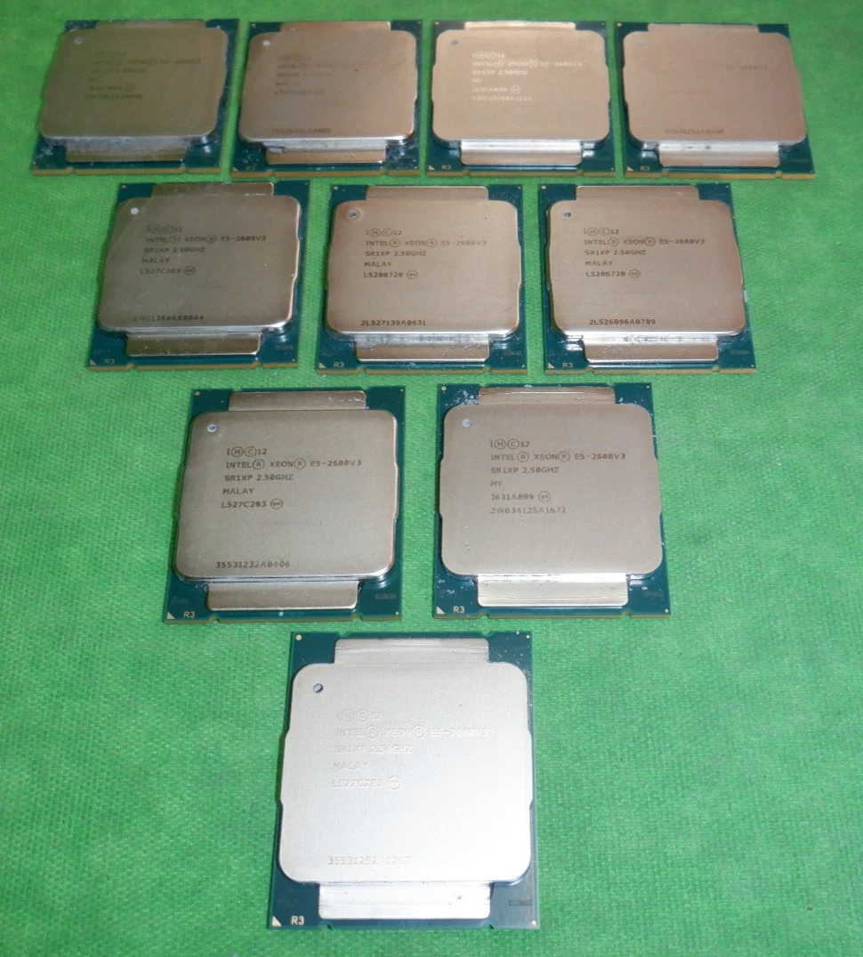 Xeon LGA 2011/Socket R Computer Processors (CPUs) 2.5-2.99 GHz