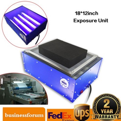 LED Light Box Screen Printing Exposure Unit UV Lamp Curing For Screen Printer