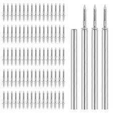 400pcs Hardware Nails Double Head Skirting Nails with 4 Tools - Invisible Sea...