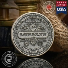 Loyalty Coin EDC Reminder Coins Friend Appreciation Gift Challenge Coin