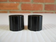 Bakelite Knobs Lot of 2 Ham Radio Test Equipment 12/16" Tall 3/4" Wide Qty Av