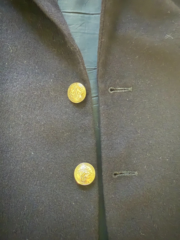 V2 Versace Traje Negro Chaqueta Lana/Cachemire Talla 40R Foto 4 de 4