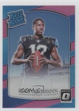 2017 Donruss Optic Rated Rookie Pink Prizm Dede Westbrook #187 ca0