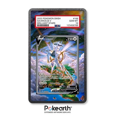 Arceus V 166/172 - Extended Artwork Case für Gradekarten