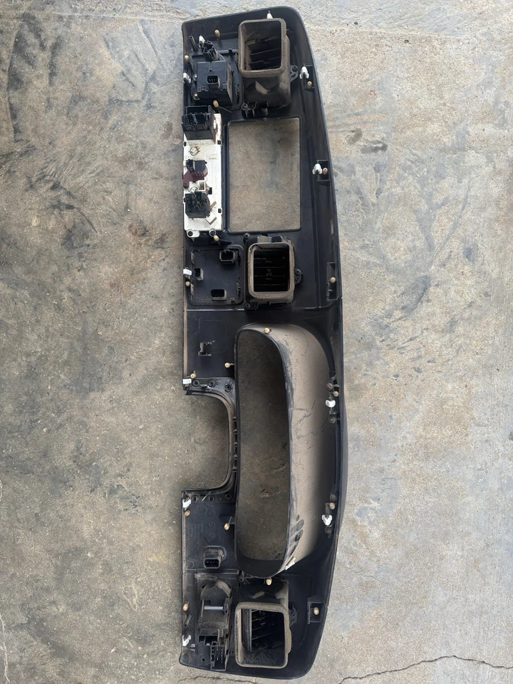 2005-2007 Ford F250 F350 Super Duty Dash Panel Cluster Bezel Black - Image 4 of 4