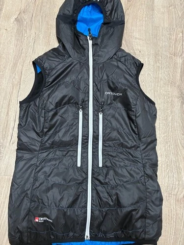 Ortovox Swisswool Insulated Outdoor Hooded Vest Size ''M''