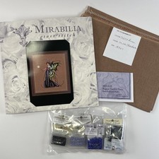 Mirabilia AUGUST PERIDOT FAIRY ~ MD122 Tabla de punto de cruz, lino, paquete de cuentas
