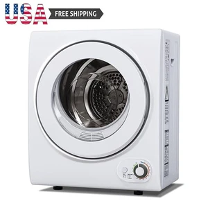 Séchoir portatif 850W Blanchisserie compacte 1.5 Commande facile de la charge avant Cu Ft
