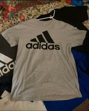 adidas men Essentials Big Logo Tee Medium