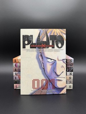 Pluto Manga Volumes 1-8 In English Complete Set Brand New Authentic Viz Media