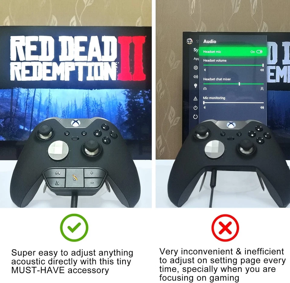 Adaptador de Auriculares Estéreo para Xbox One y Xbox Series X|Controlador S - Ajustar Audi... Foto 4 de 4