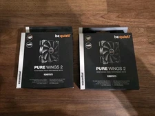 NEW be quiet! Pure Wings 2 PWM 120mm Case Fan X2