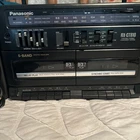 Panasonic RX-CT810 Vintage Boom Box Stereo Cassette Ghetto Blaster RXCT810 Works