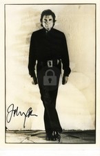 Johnny Cash Signed Autograph Photo Postcard COPY
