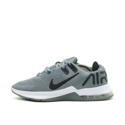 Nike Herren Air Max Alpha Trainer 5 Sneaker Grau Mesh Low-Top Atmungsaktiv EU 44