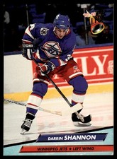 1992-93 Ultra !!! Darrin Shannon Winnipeg Jets #246